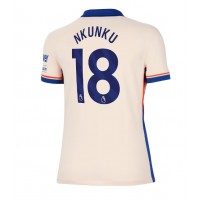 Chelsea Christopher Nkunku #18 Replica Away Shirt Ladies 2024-25 Short Sleeve